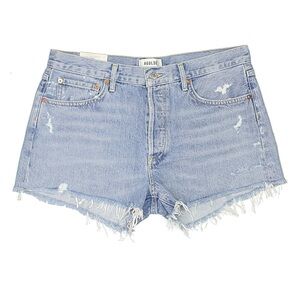 AGOLDE PARKER VINTAGE CUT OFF SHORT
IN DARK SWAPMEET $148 Blue Denim SZ 30